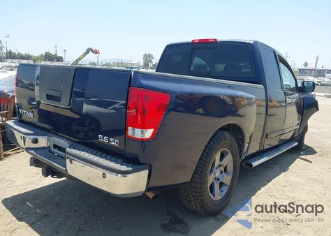 2007 Nissan Titan Se from USA, damaged, VIN 1N6AA06A97N225903